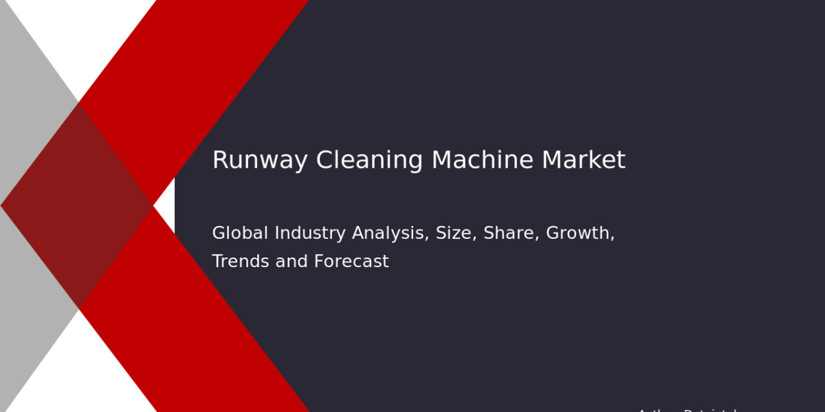 Runway Cleaning Machine Market Economic Projections 2032 | CAGR 5.7% Business Growth
